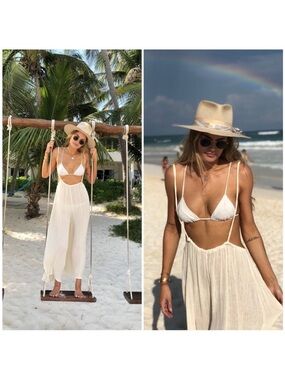 JEN'S PIRATE BOOTY SUSPENDER JUMPSUIT FREE PEOPLE
